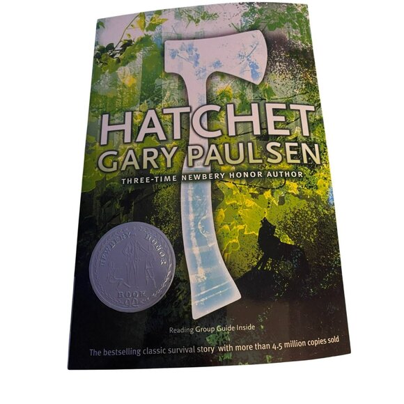 Hatchet By Gary Paulsen Paperback Book Three-Time Newbery Honor Author - Picture 1 of 3
